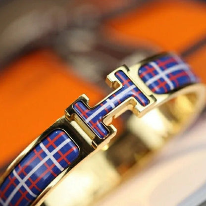[Eterna Jewels]H TARTAN BRACELET 12MM
