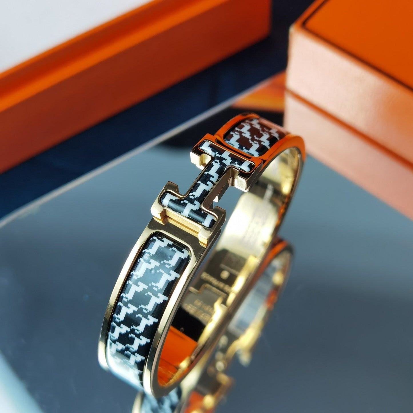 [Eterna Jewels]H HORSE BRACELET 12MM