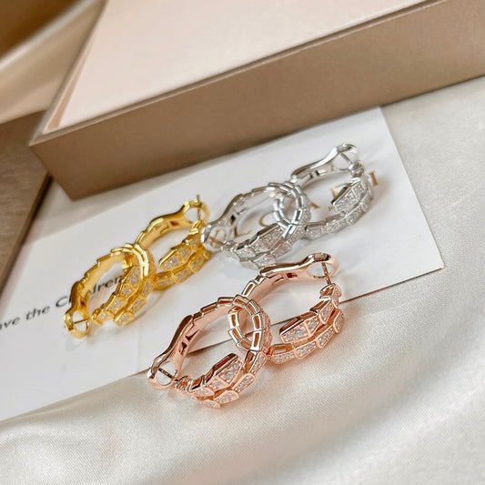 [Eterna Jewels]SERPENTI EARRINGS DIAMOND