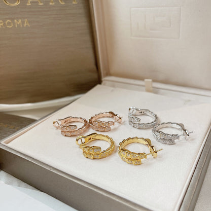 [Eterna Jewels]SERPENTI EARRINGS DIAMOND