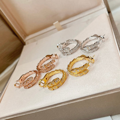 [Eterna Jewels]SERPENTI EARRINGS DIAMOND