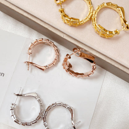 [Eterna Jewels]SERPENTI EARRINGS DIAMOND