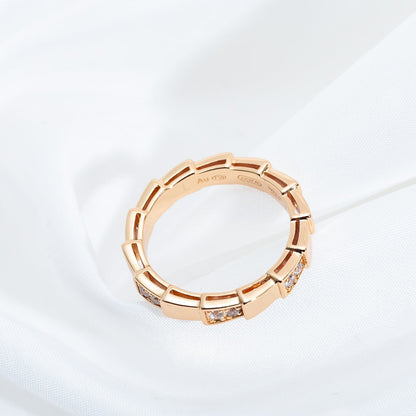 [Eterna Jewels]SERPENTI RING PINK GOLD  3MM