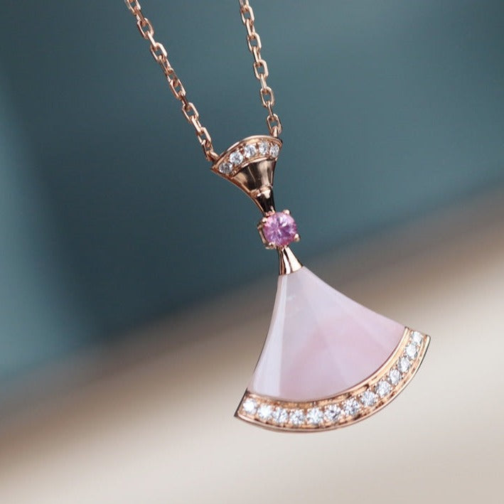 [Eterna Jewels]DREAM NECKLACE PINK MOP DIAMOND