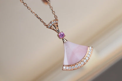 [Eterna Jewels]DREAM NECKLACE PINK MOP DIAMOND