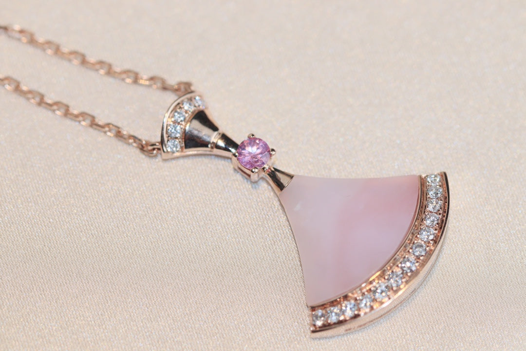 [Eterna Jewels]DREAM NECKLACE PINK MOP DIAMOND