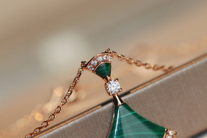 [Eterna Jewels]DREAM NECKLACE MALACHITE DIAMOND