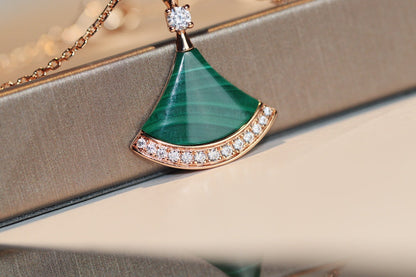 [Eterna Jewels]DREAM NECKLACE MALACHITE DIAMOND