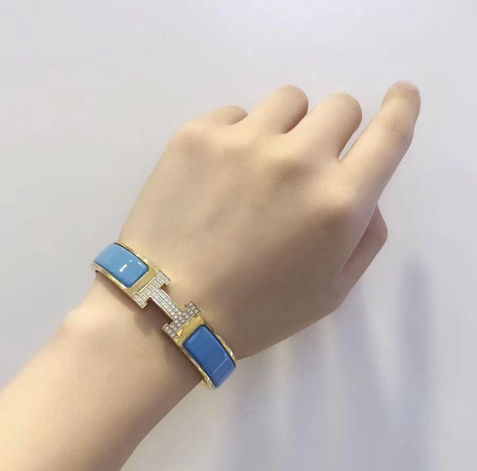 [Eterna Jewels]H CLOUD BLUE BRACELET GOLD DIAMOND