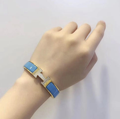 [Eterna Jewels]H CLOUD BLUE BRACELET GOLD DIAMOND