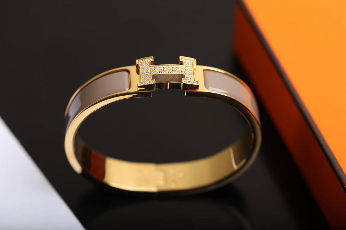 [Eterna Jewels]H BRACELET GOLD DIAMOND