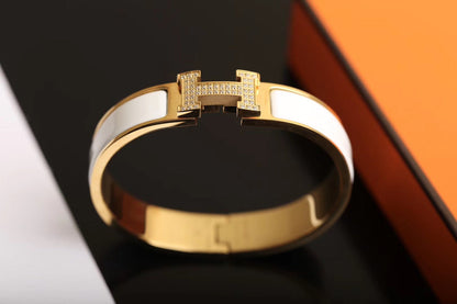 [Eterna Jewels]H BRACELET GOLD DIAMOND