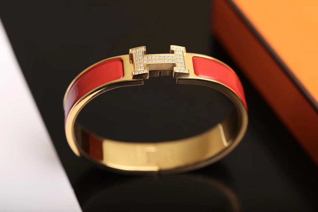 [Eterna Jewels]H BRACELET GOLD DIAMOND