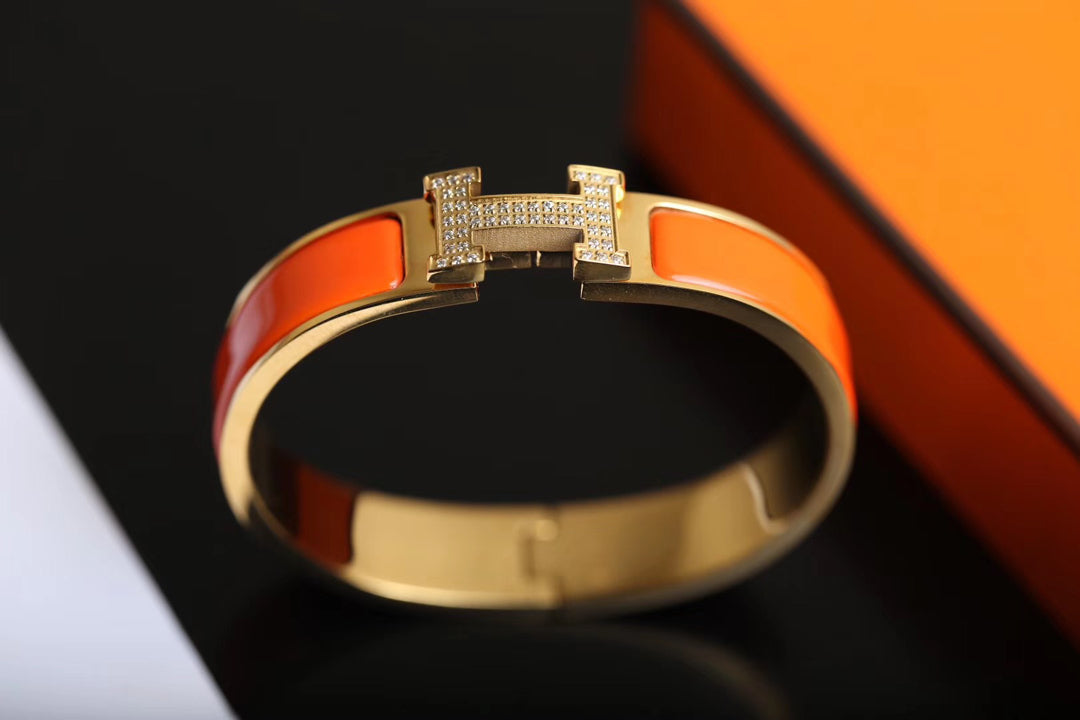 [Eterna Jewels]H BRACELET GOLD DIAMOND