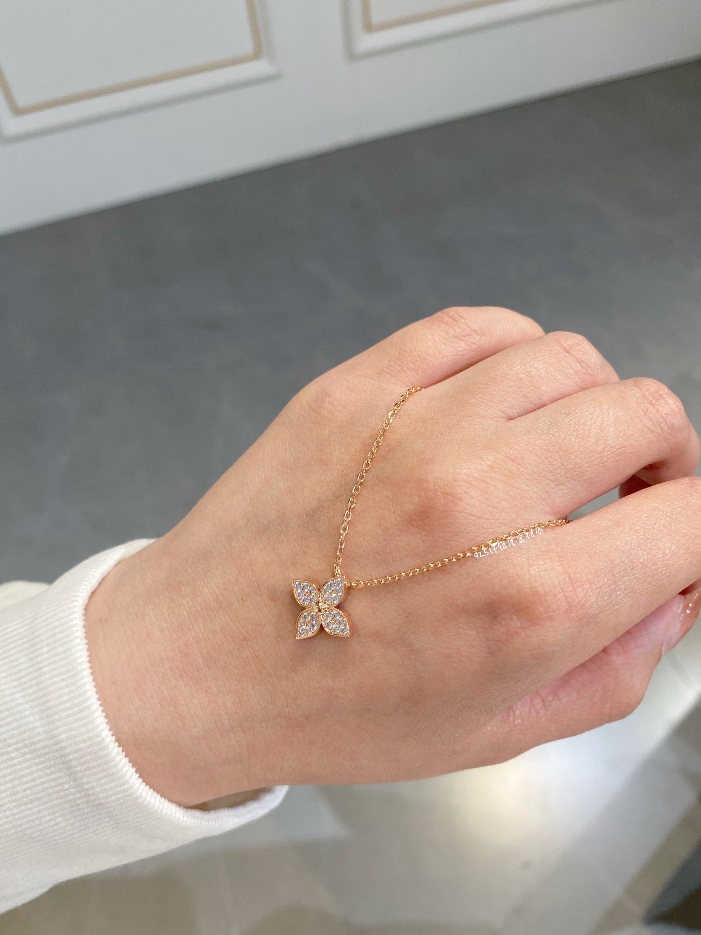 [Eterna Jewels]STAR DIAMOND NECKALCE