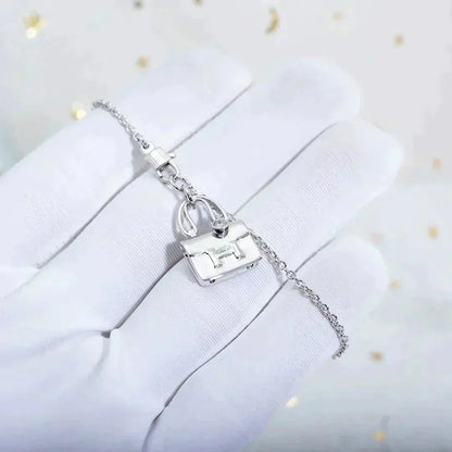 [Eterna Jewels]AMULETTE PEDANT SILVER NECKLACE