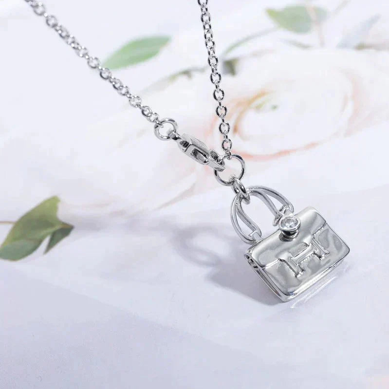 [Eterna Jewels]AMULETTE PEDANT SILVER NECKLACE