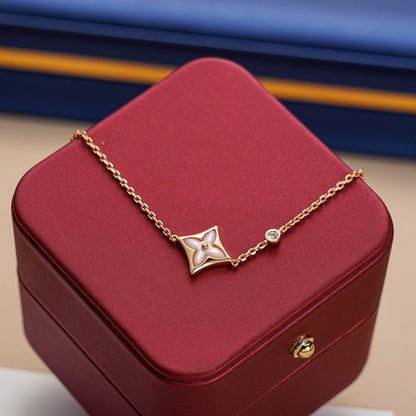 [Eterna Jewels]STAR 1 DIAMOND PINK GOLD BRACELET