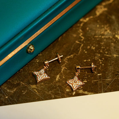 [Eterna Jewels]STAR DIAMONDS EARRINGS GOLD
