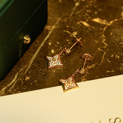 [Eterna Jewels]STAR DIAMONDS EARRINGS GOLD