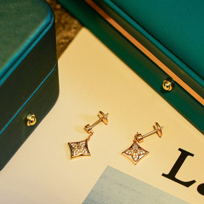 [Eterna Jewels]STAR DIAMONDS EARRINGS GOLD