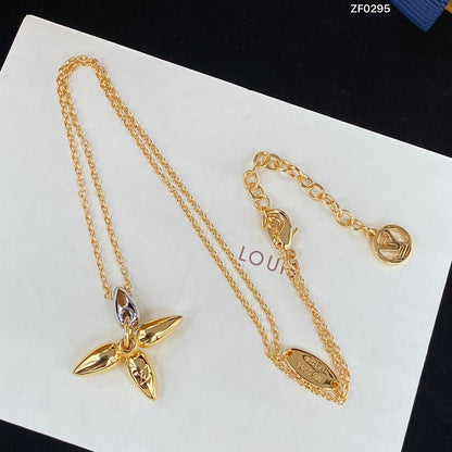 [Eterna Jewels]LOUISETTE PEDANT GOLD NECKLACE