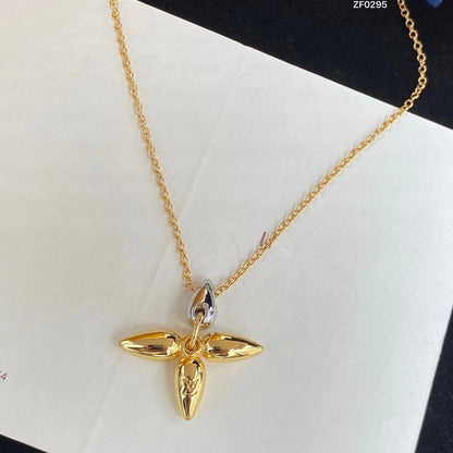 [Eterna Jewels]LOUISETTE PEDANT GOLD NECKLACE