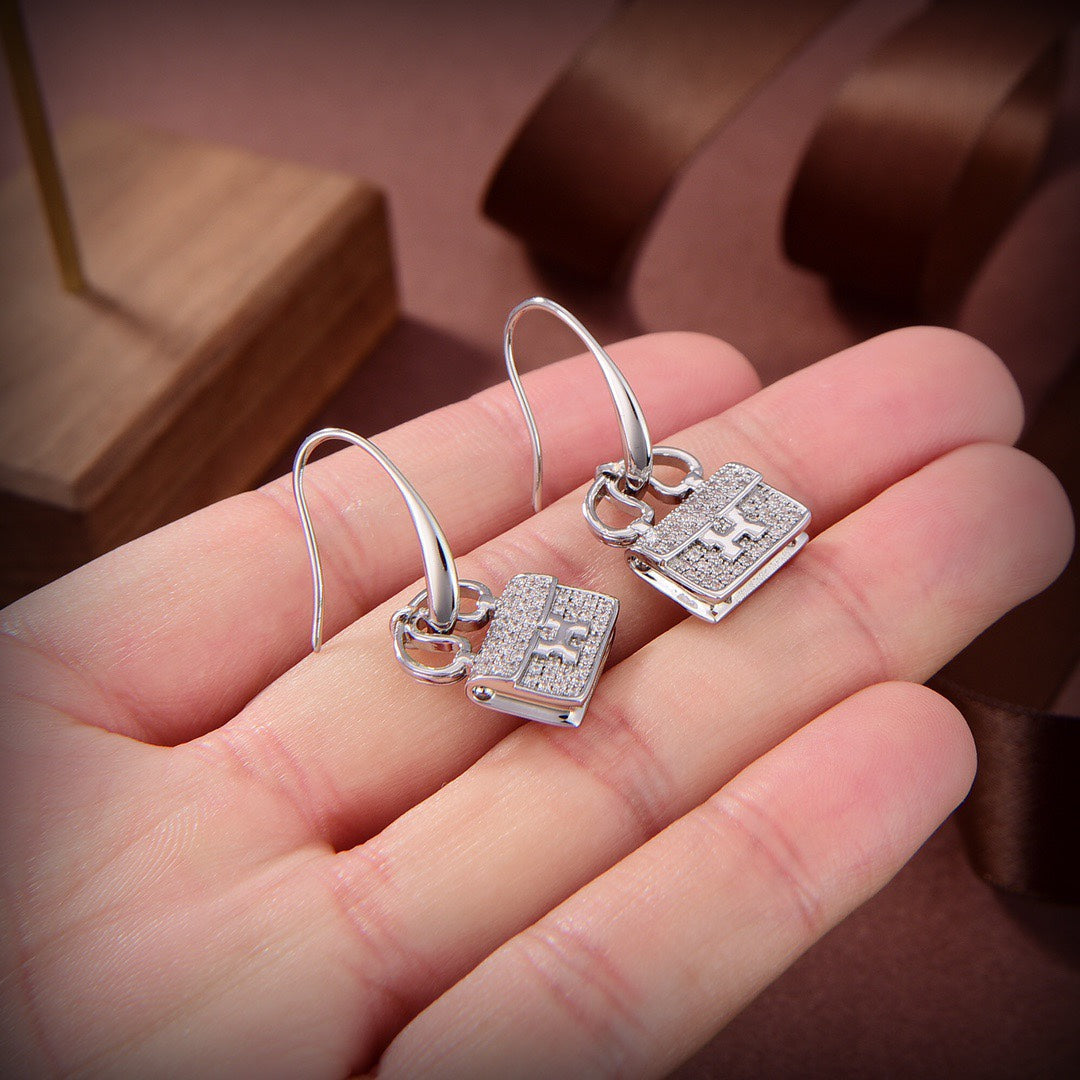 [Eterna Jewels]KELLY DIAMOND EARRINGS