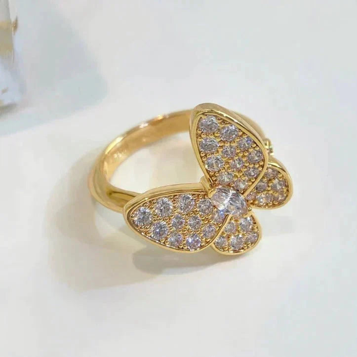 [Eterna Jewels]BUTTERFLY DIAMOND RING