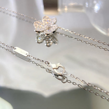 [Eterna Jewels]FLOWER DIAMOND NECKLACE