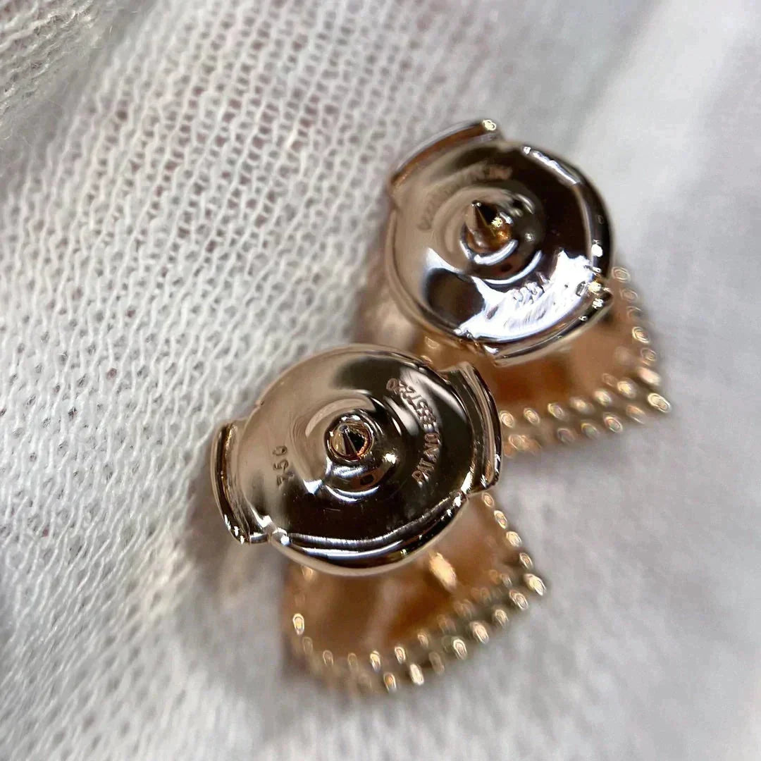 [Eterna Jewels]HEART CARNELIAN STUD EARRINGS