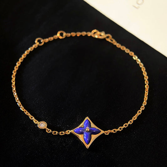 [Eterna Jewels]COLOR STAR PINK GOLD DIAMOND BRACELET