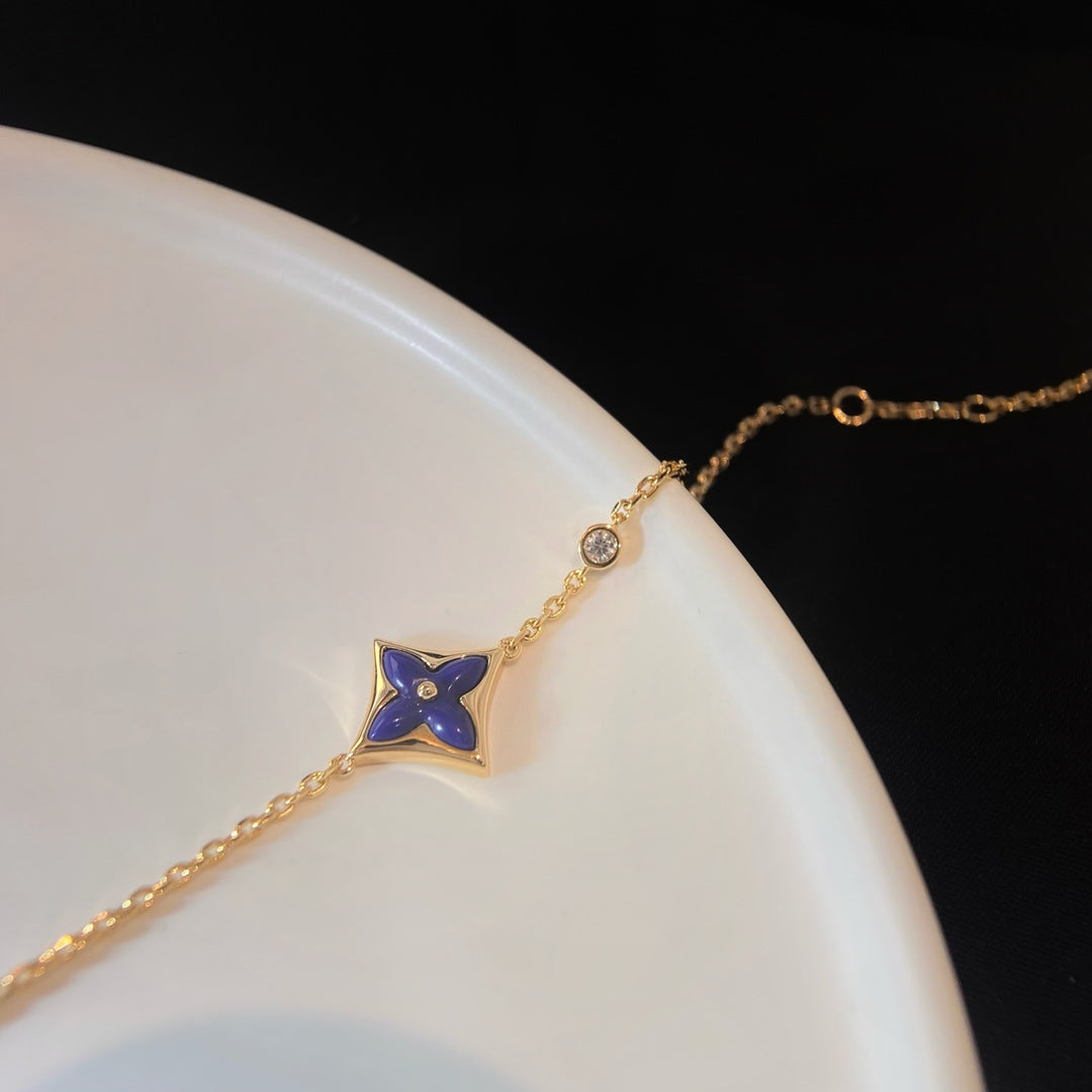 [Eterna Jewels]COLOR STAR PINK GOLD DIAMOND BRACELET