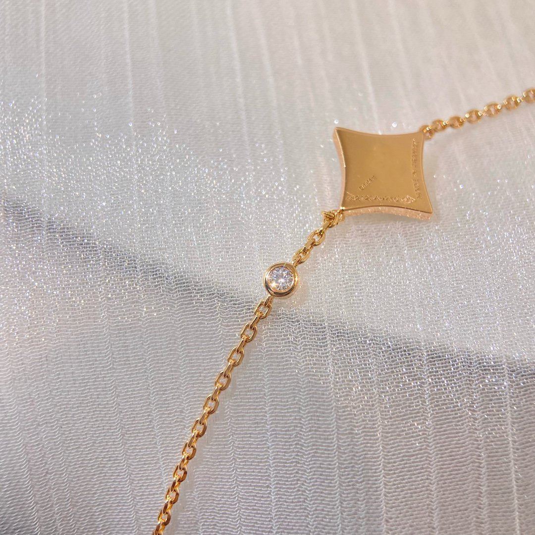 [Eterna Jewels]COLOR STAR PINK GOLD DIAMOND BRACELET