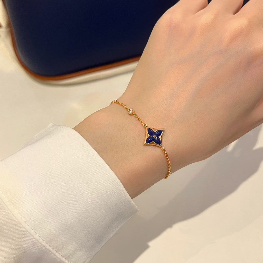 [Eterna Jewels]COLOR STAR PINK GOLD DIAMOND BRACELET