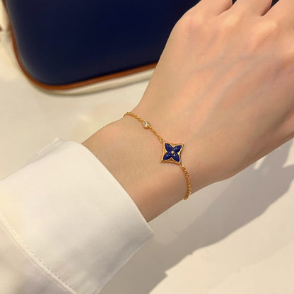 [Eterna Jewels]COLOR STAR PINK GOLD DIAMOND BRACELET
