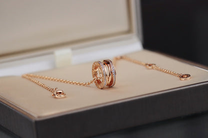 [Eterna Jewels]ZERO 1 PINK GOLD NECKLACE