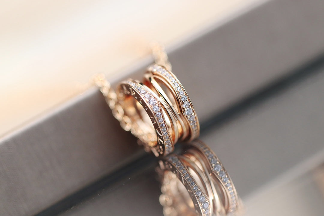 [Eterna Jewels]ZERO 1 PINK GOLD NECKLACE