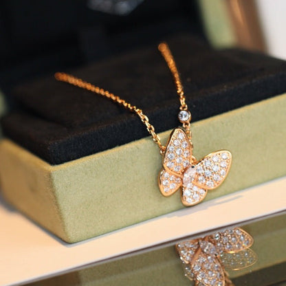 [Eterna Jewels]BUTTERFLY DIAMOND NECKLACE