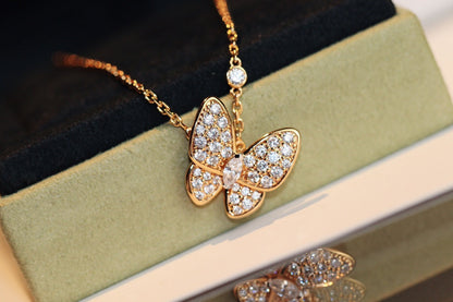 [Eterna Jewels]BUTTERFLY DIAMOND NECKLACE