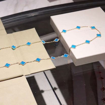 [Eterna Jewels]CLOVER 20 MOTIFS TURQUOISE GOLD