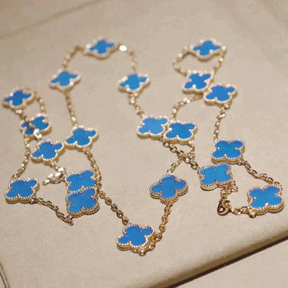 [Eterna Jewels]CLOVER 20 MOTIFS TURQUOISE GOLD