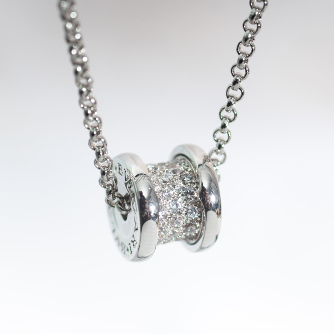 [Eterna Jewels]ZERO 1 SILVER DIAMOND NECKLACE