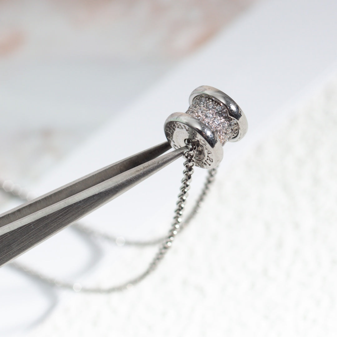 [Eterna Jewels]ZERO 1 SILVER DIAMOND NECKLACE