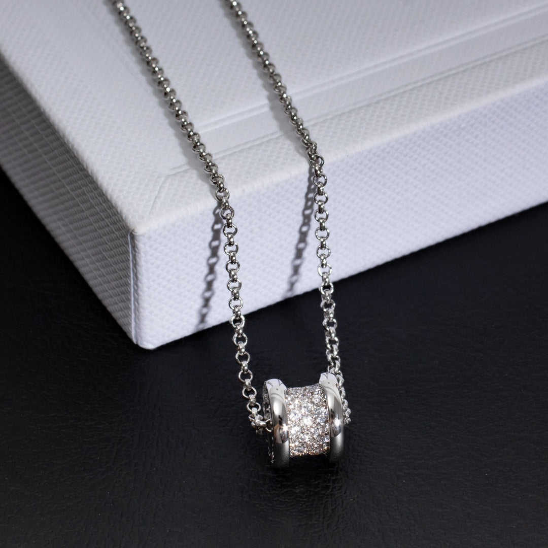 [Eterna Jewels]ZERO 1 SILVER DIAMOND NECKLACE
