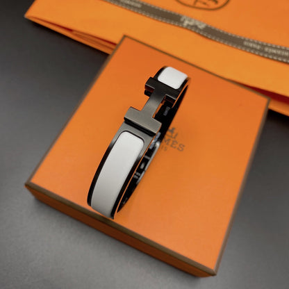 [Eterna Jewels]H BRACELET 12MM BLACK WHITE CERAMIC