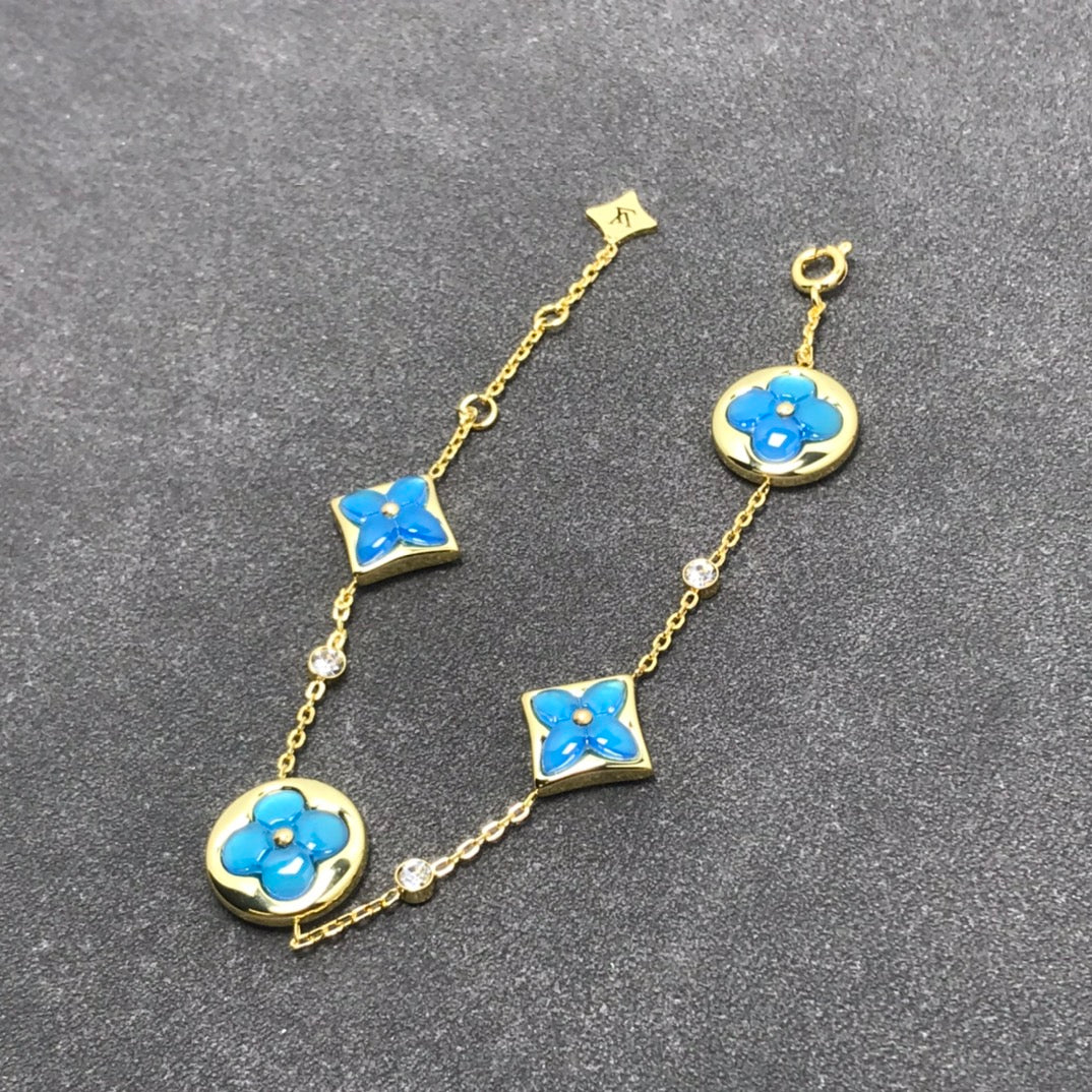 [Eterna Jewels]STAR AND SUN TURQUOISE 4 MOTIFS 3 DIAMONDS