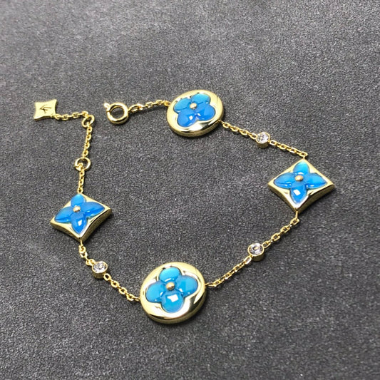 [Eterna Jewels]STAR AND SUN TURQUOISE 4 MOTIFS 3 DIAMONDS