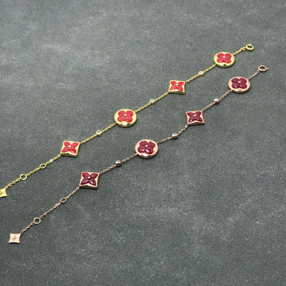 [Eterna Jewels]STAR AND SUN CARNELIAN 4 MOTIFS 3 DIAMONDS
