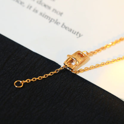 [Eterna Jewels]STAR AND SUN DIAMOND PINK GOLD NECKLACE